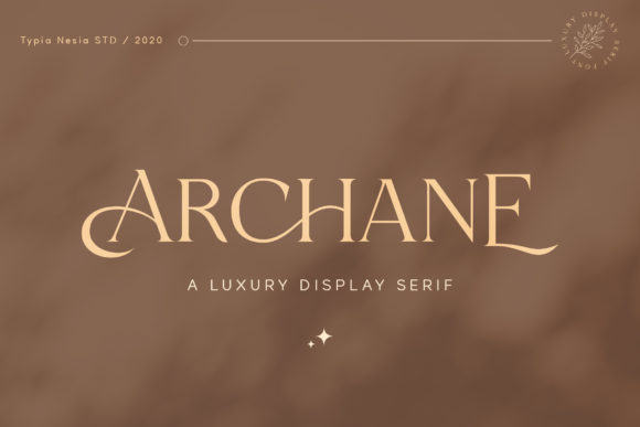 Archane: A Luxurious Serif Font for Premium Web Design