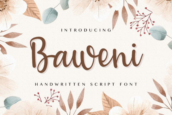 Baweni: The Fun Handwritten Font for Real Business Branding