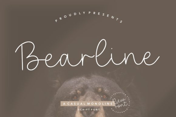 Bearline Font for Modern Campaigns and Social Graphics