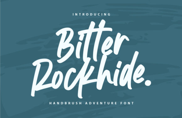 Bitter Rockhide: A Quirky Script for Modern Brands