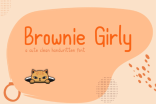 Brownie Girly: A Magical Script Font for Editorial Design