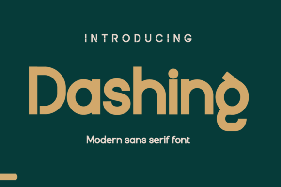 Dashing: The Bold Sans Serif Font for High-Impact Campaigns