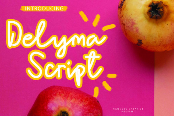 Delyma: The Elegant Script Font for Handmade Brands