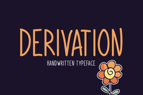 Derivation: The Playful Handwritten Font for Modern Web Design