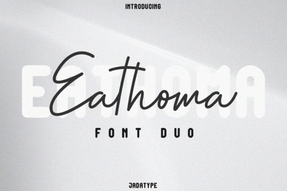 Eathoma: The Perfect Script Handwritten Font for Wedding Invitations and Cards
