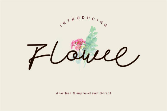 Flowee: A Stylish Script Handwritten Font for Creative Makers