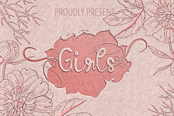 Girls: The Handwritten Font for Timeless Craft Designs
