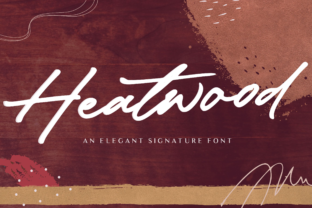 Heatwood: The Perfect Script Handwritten Font for Modern Digital Brands