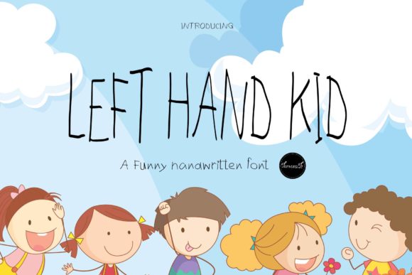Left Hand Kid: The Playful Script Handwritten Font for Engaging Campaigns