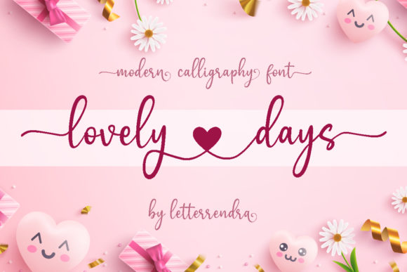 Lovely Days: The Romantic Handwritten Font for Brand Identity