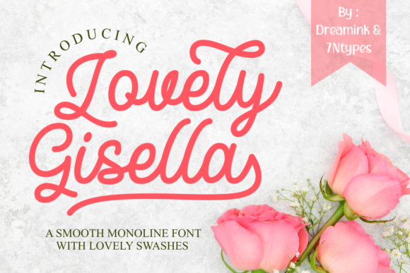 Lovely Gisella: A Premium Handwritten Typeface for Editorial Design