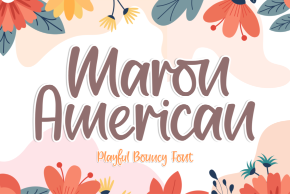 Maron American: The Sweet Script Handwritten Font for Modern Campaigns