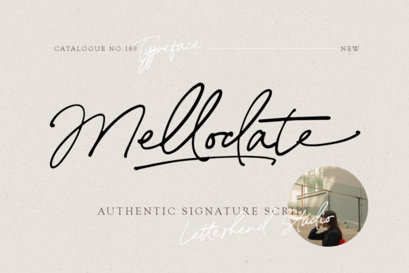 Mellodate: The Romantic Script Handwritten Font for Branding