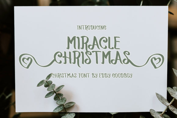 Miracle Christmas: A Whimsical Script Font for Handmade Creators