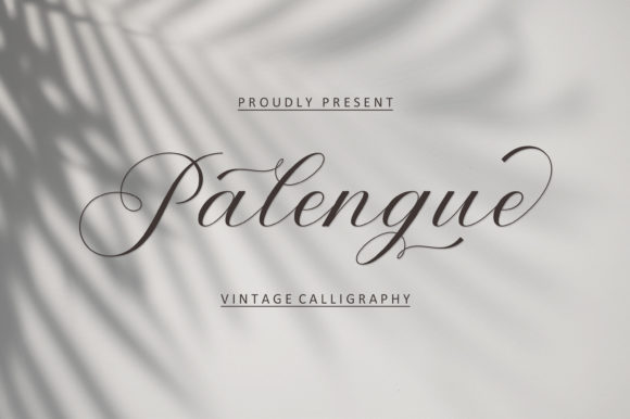 Palengue: An Elegant Handwritten Font for Modern Branding