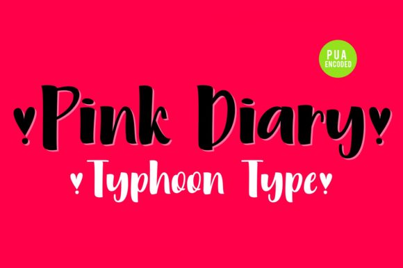 Pink Diary: The Exquisite Handwritten Font for Modern Digital Brands