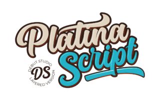 Platina Script: A Bold Typeface for Modern Digital Brands
