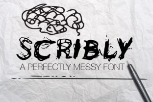 Scribly: The Quirky Handwritten Font for Creative Makers