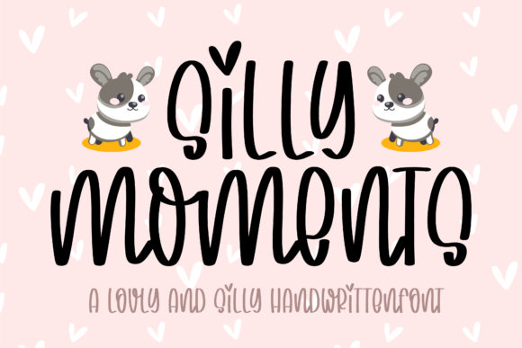 Silly Moments: A Sweet Handwritten Typeface for Creative Brands