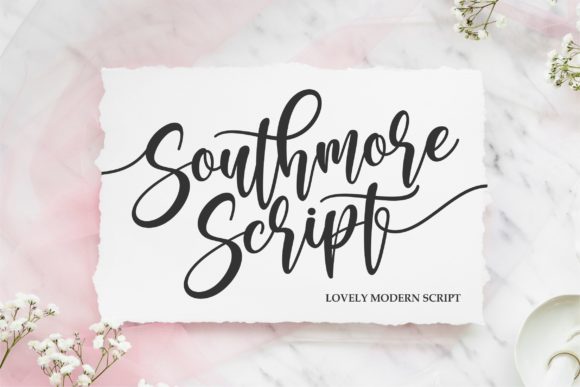 Southmore: A Sweet Handwritten Font for Romantic Campaigns