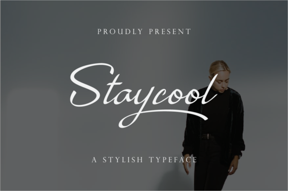 Staycool: A Delicate Handwritten Typeface for Elegant Branding