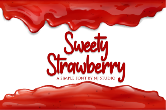 Sweety Strawberry: The Ultimate Script Handwritten Font for Creative Projects