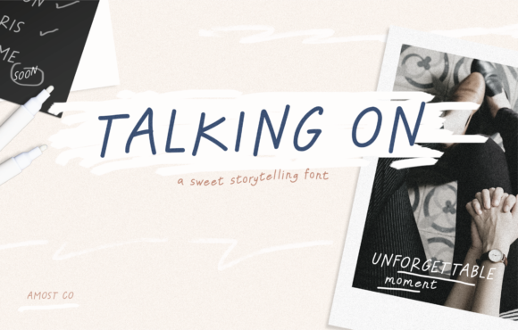 Talking on: The Handwritten Typeface That Elevates Your Brand